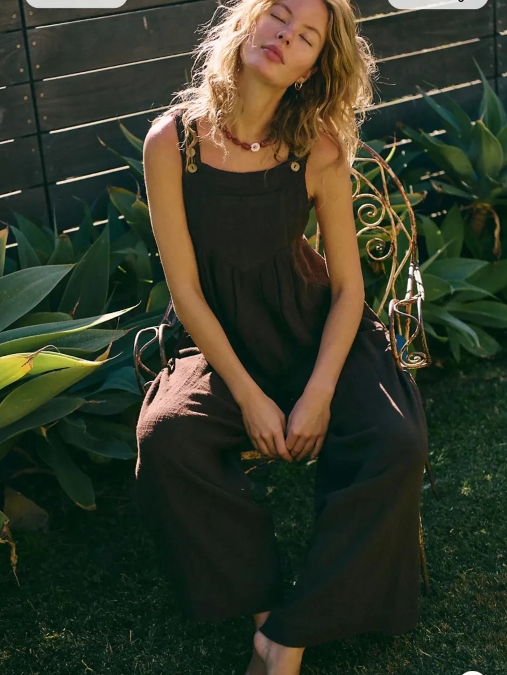 Free People Sun-drenched Overalls